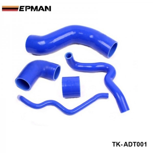 Top Speed Pro-1 Blue Turbo Boost Hose Kit For Porsche 996 Turbo GT2 2001-2004